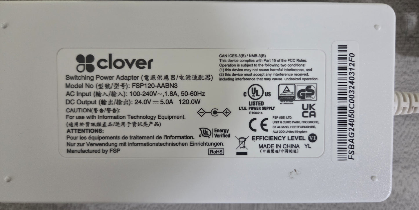 Clover Station Power Supply ~ FSP120-AABN3 POS Nerds