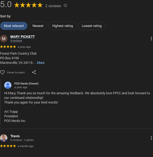 Google, Facebook, Yelp, Oh My!