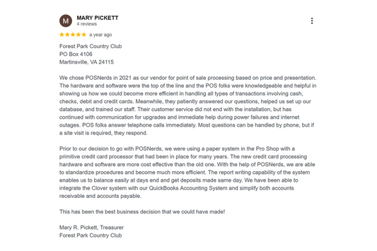 Google, Facebook, Yelp, Oh My!