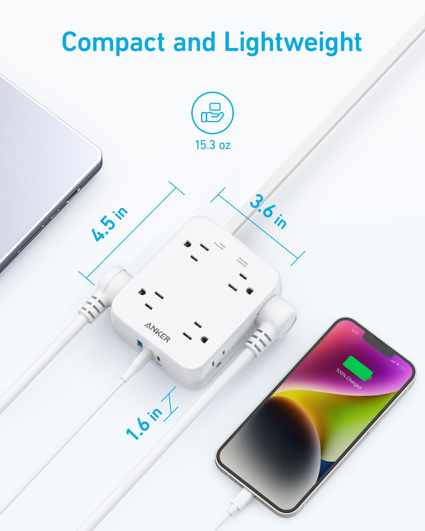 Anker <b>341</b> USB Power Strip Anker