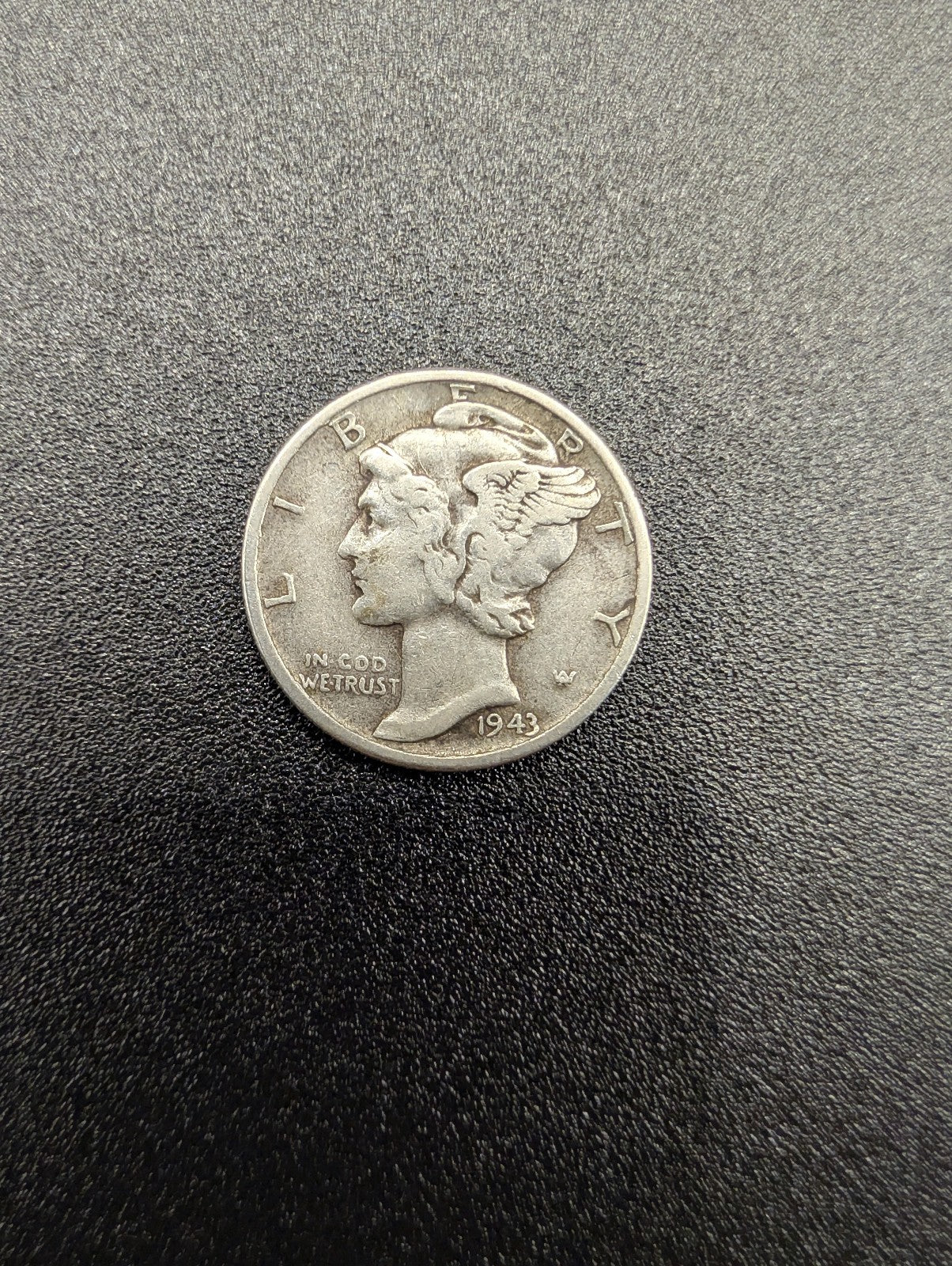1943 US Mercury Silver Dime 10c – 90% Silver Winged Liberty Head POS Nerds