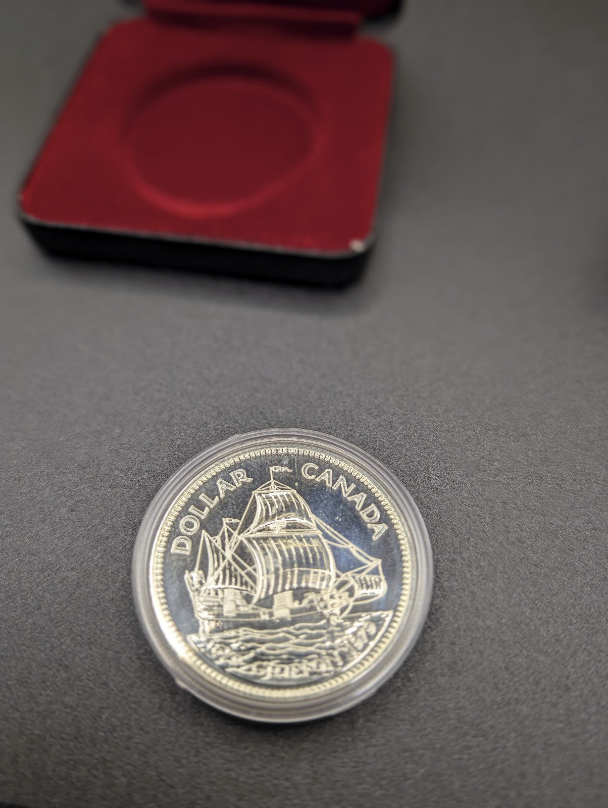1979 Canada 300th Anniversary of "The Griffon" Proof Silver Dollar Uncirculated POS Nerds