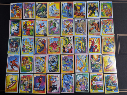 1991 Impel Marvel Universe Trading Card Lot- Series 2 POS Nerds