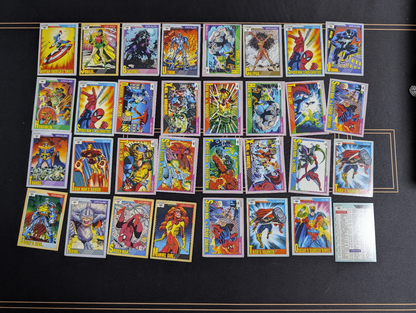 1991 Impel Marvel Universe Trading Card Lot- Series 2 POS Nerds