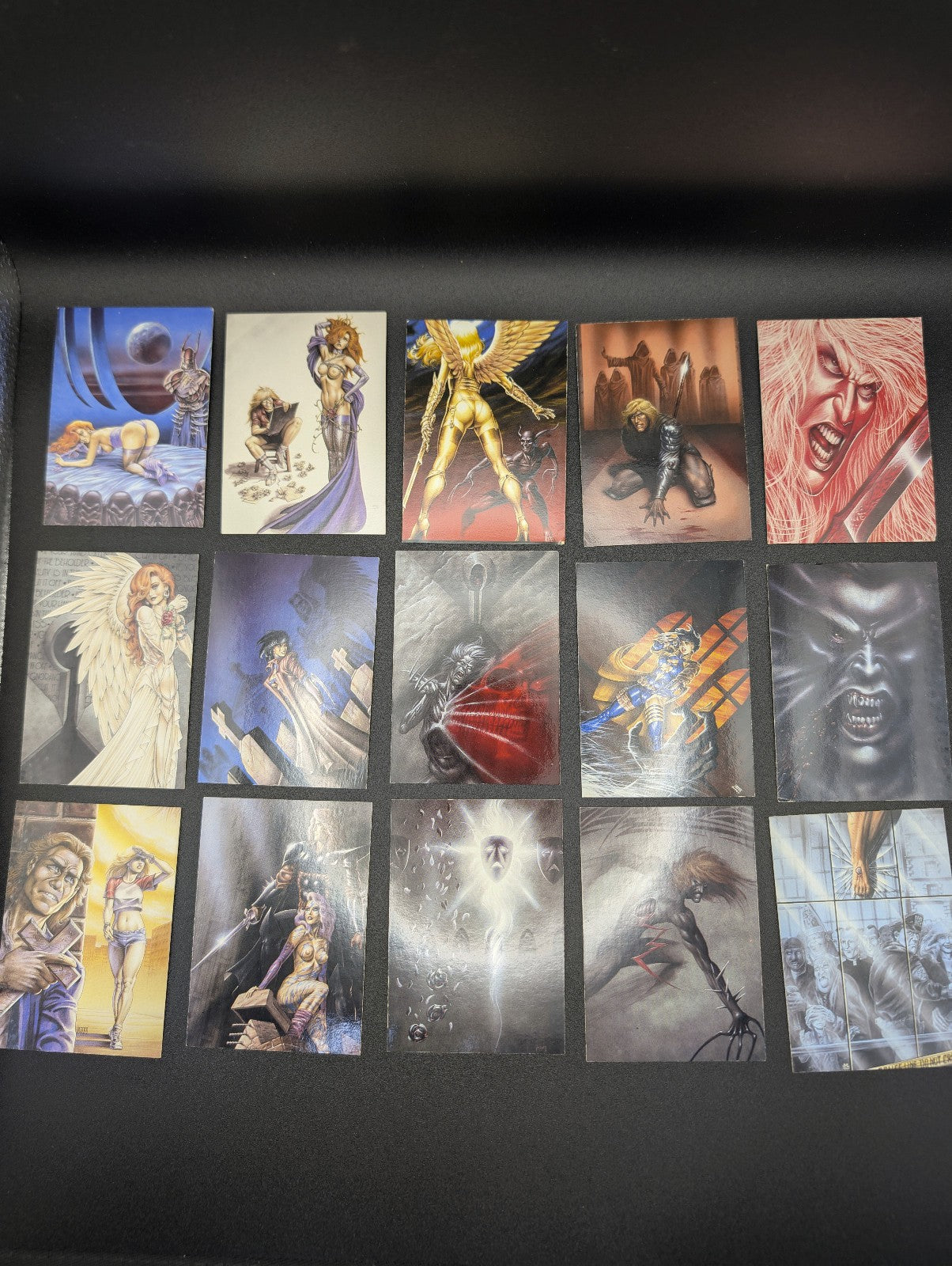 1995 Joseph Michael Linsner "Dawn & Beyond" Trading Card Lot (58 Cards w/ CL) POS Nerds