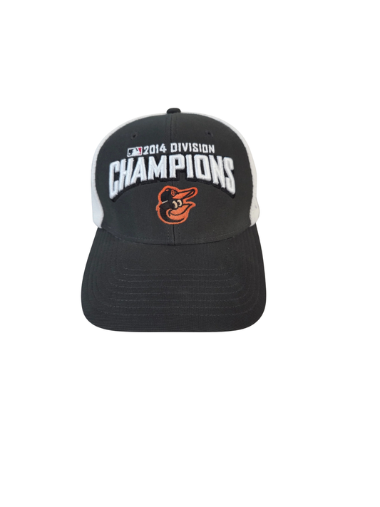 47 ~ 2014 Division Champions Baltimore Orioles Adjustable Hat ~ Post Season POS Nerds