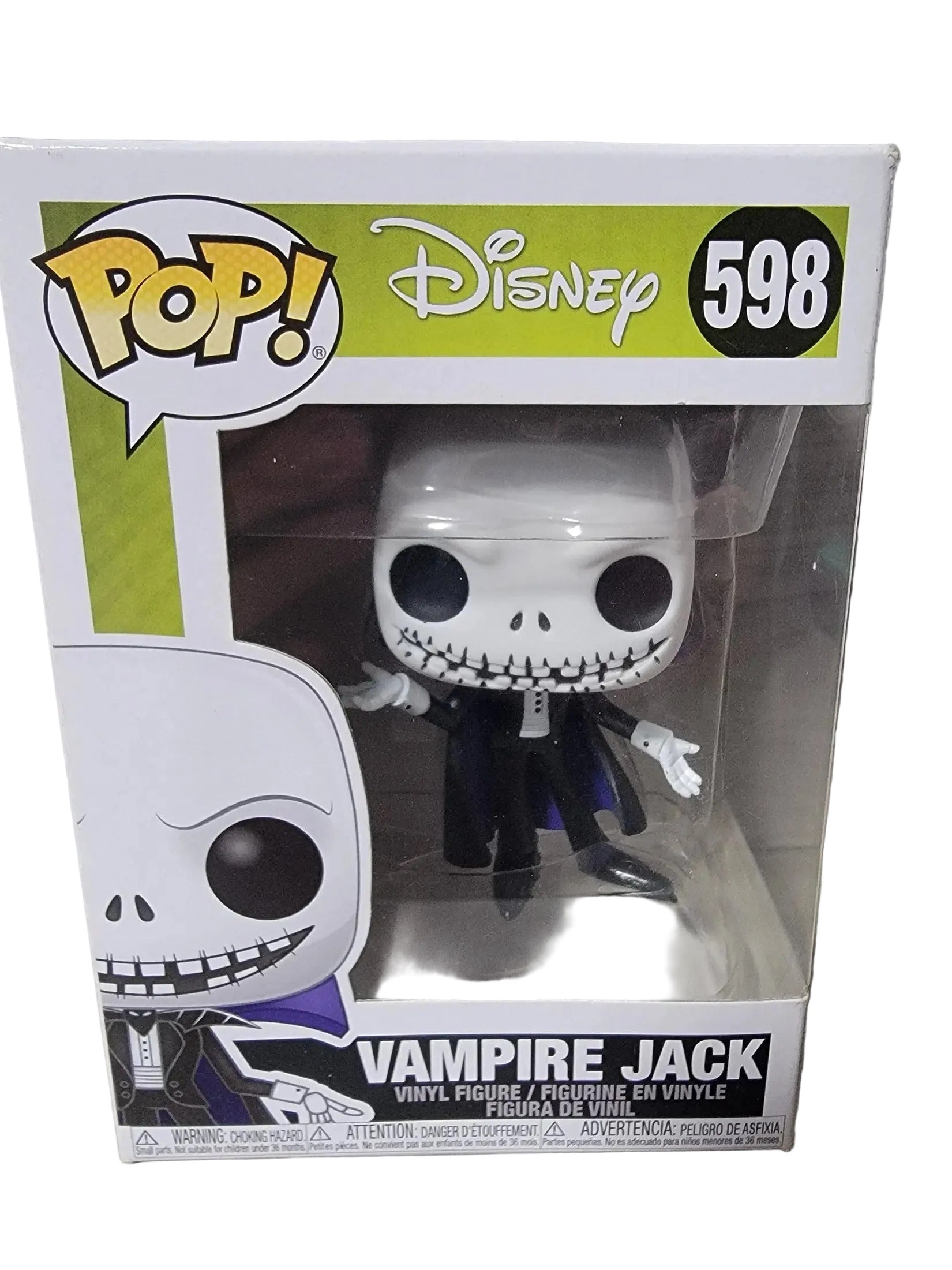 Funko Pop! Vinyl: Disney - Vampire Jack - Hot Topic Exclusive #598 POS Nerds
