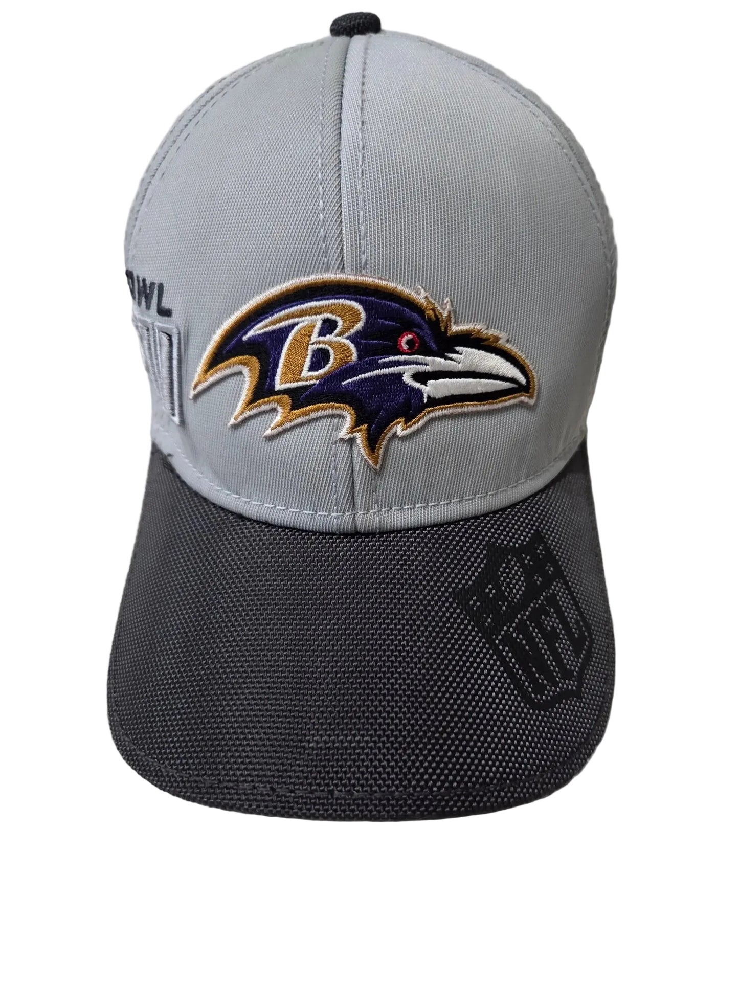 New Era NFL Baltimore Ravens Super Bowl XLVII Hat Stretch Fit ~ Small- Medium POS Nerds
