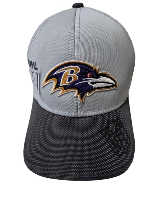 New Era NFL Baltimore Ravens Super Bowl XLVII Hat Stretch Fit ~ Small- Medium POS Nerds