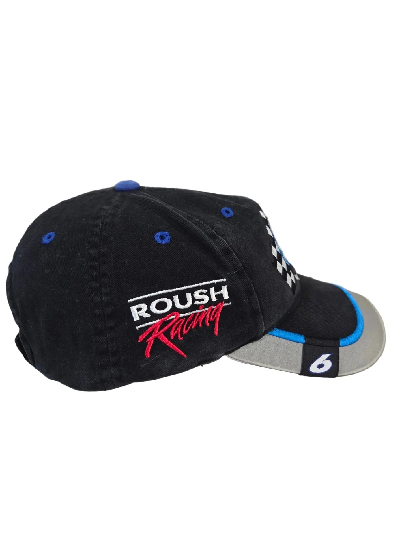 NASCAR Mark Martin #6 Roush Racing Vintage Snapback Hat POS Nerds