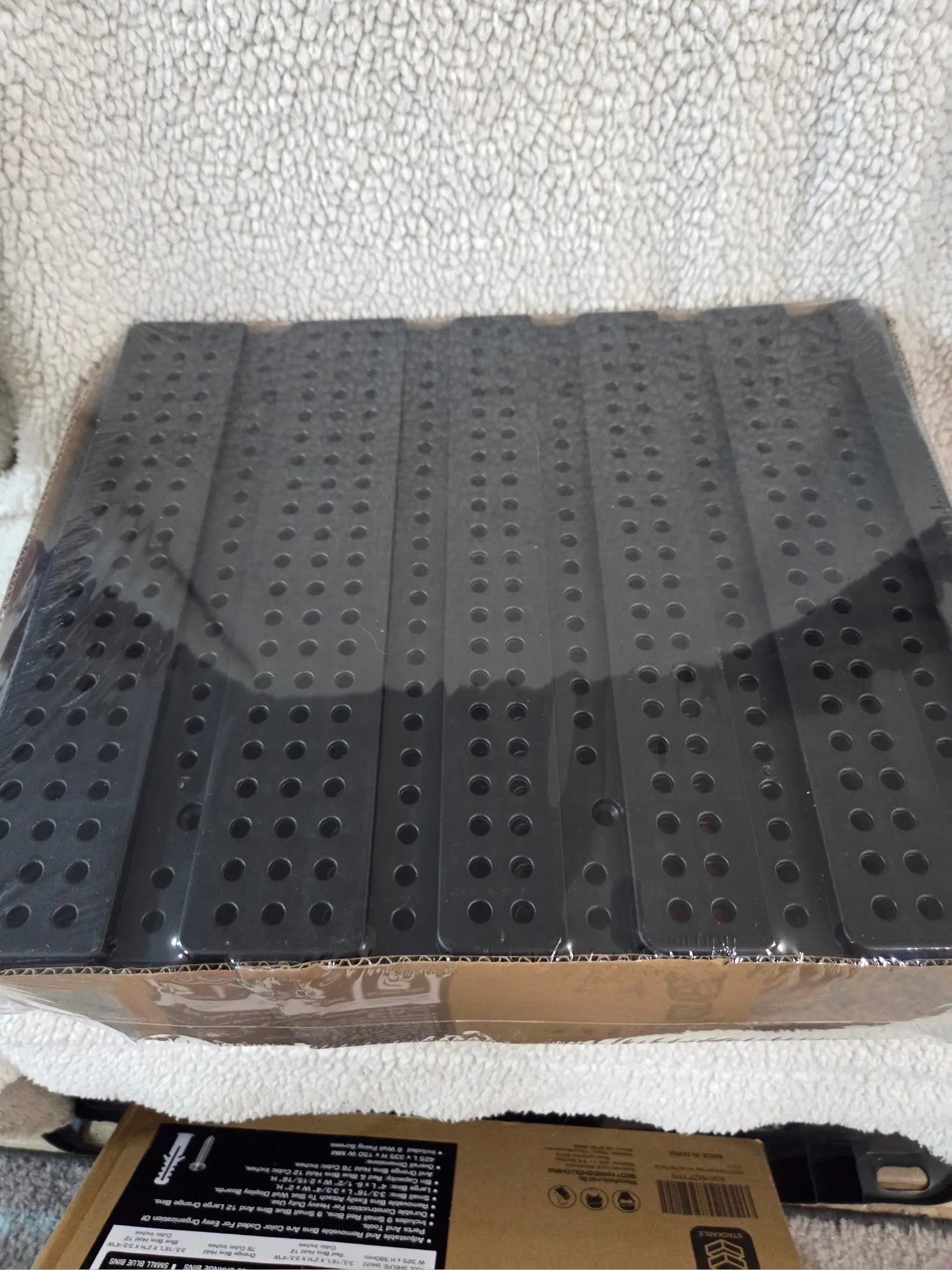 BRAND NEW~ Horusdy 30 Bin Parts Rack~ Wall Mounted POS Nerds
