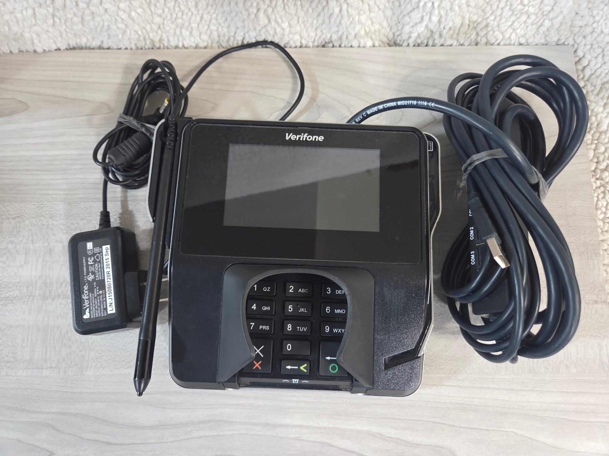 LOT OF 4 ~ VeriFone MX 915 Credit Card Pinpad Payment Terminal ~ M177-409-01-R POS Nerds
