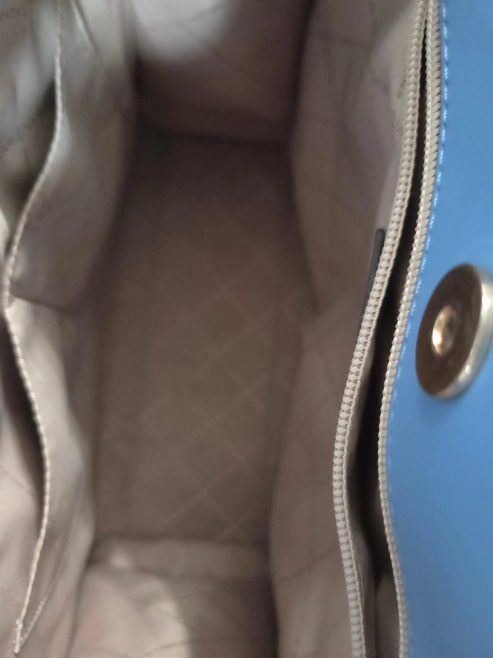 MICHAEL KORS Logo Maple Large NS Tote French Blue ~ MSRP $398 w/ MK Dust Bag POS Nerds