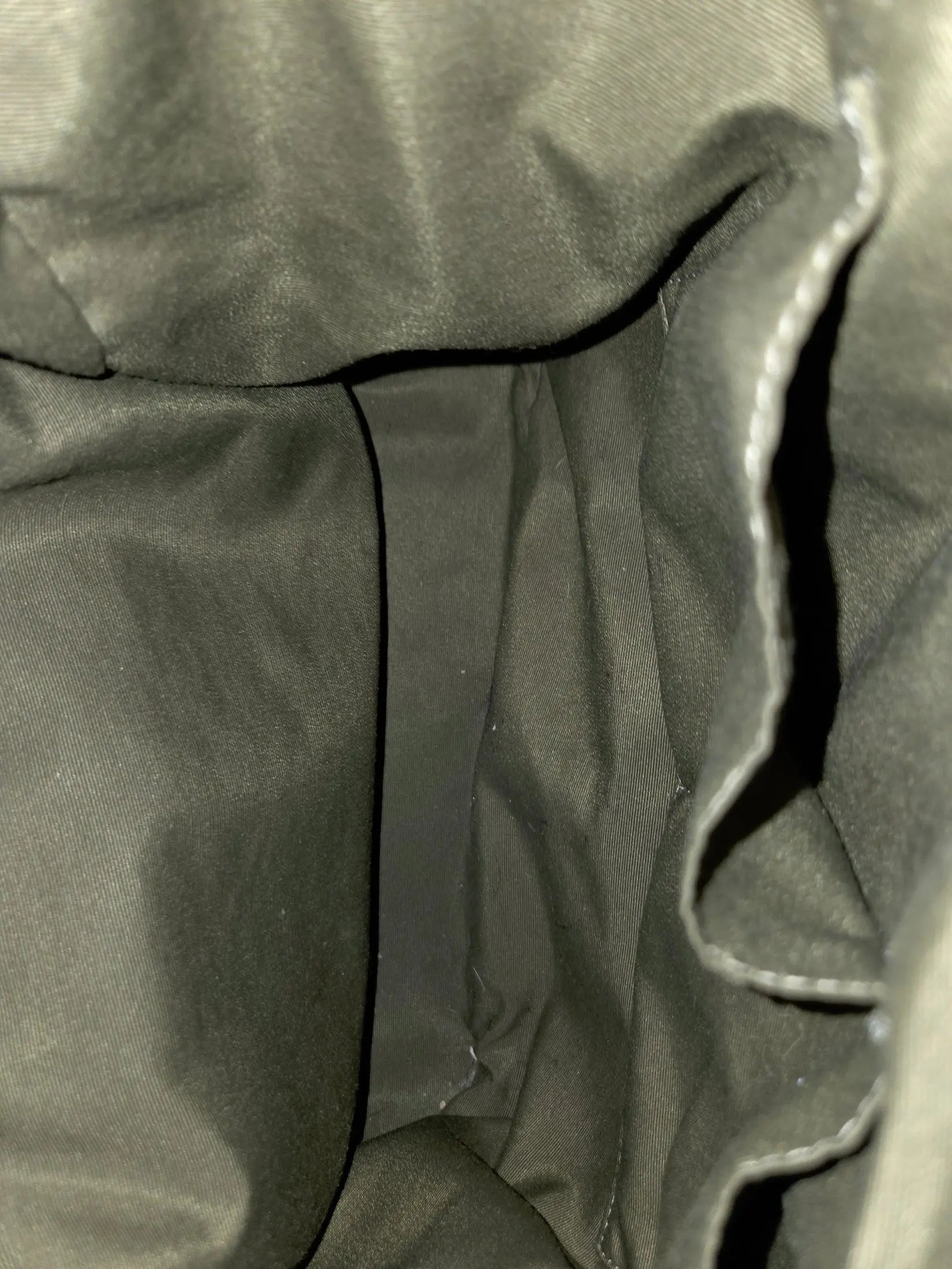 Coach Pennie Pebbled Drawstring Leather Backpack ~ Olive Green POS Nerds