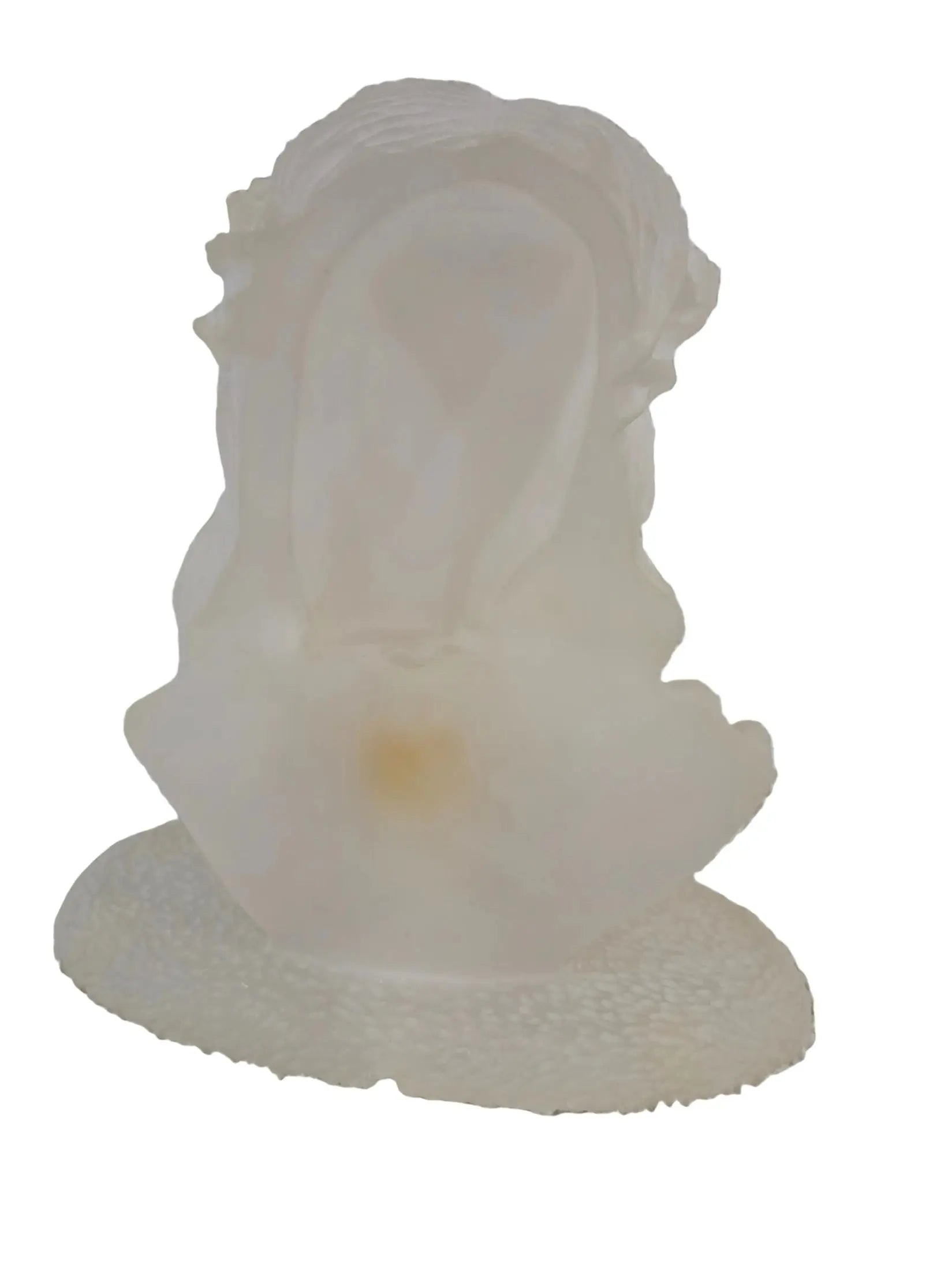 Vintage Frosted Jesus Lamp~ Head with Crown of Thorns POS Nerds