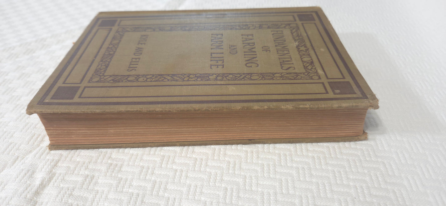 Fundamentals of Farming and Farm Life – Kyle & Ellis – 1930 Edition – Vintage POS Nerds