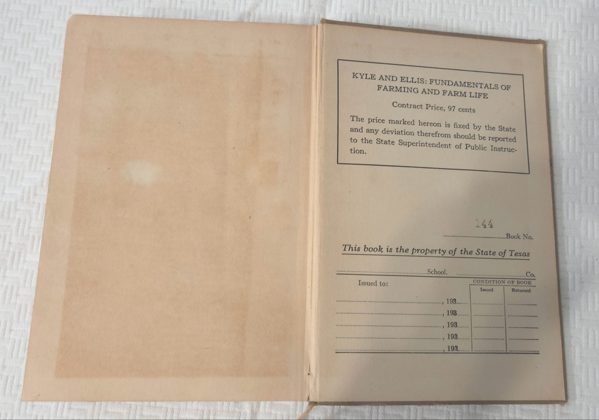 Fundamentals of Farming and Farm Life – Kyle & Ellis – 1930 Edition – Vintage POS Nerds