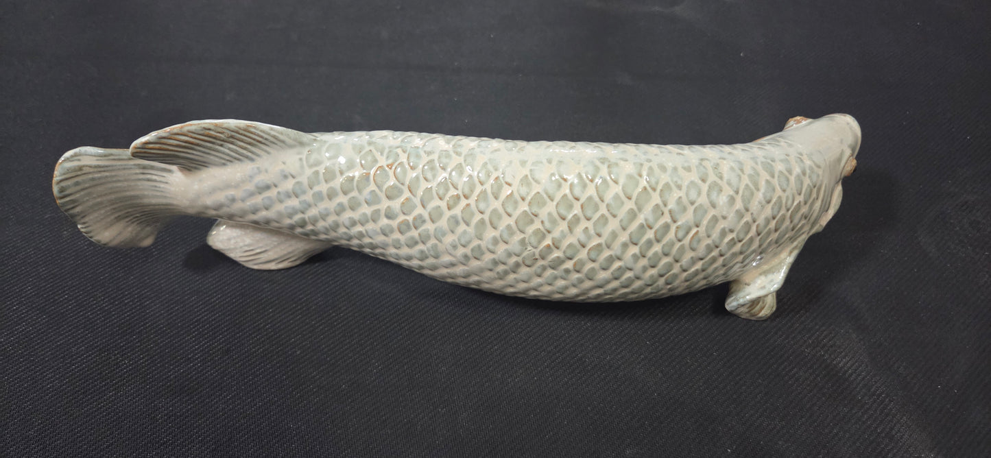 Tozai Home~ Handcrafted Ceramic Feng Shui Koi / Goldfish Figurine Set (Set of 3) POS Nerds