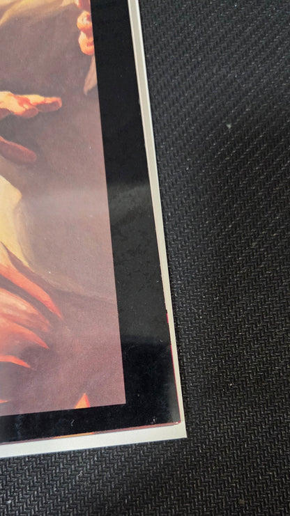 Marvels #1 (1994) Alex Ross Painted Acetate Cover 1st Print Origin Human Torch POS Nerds