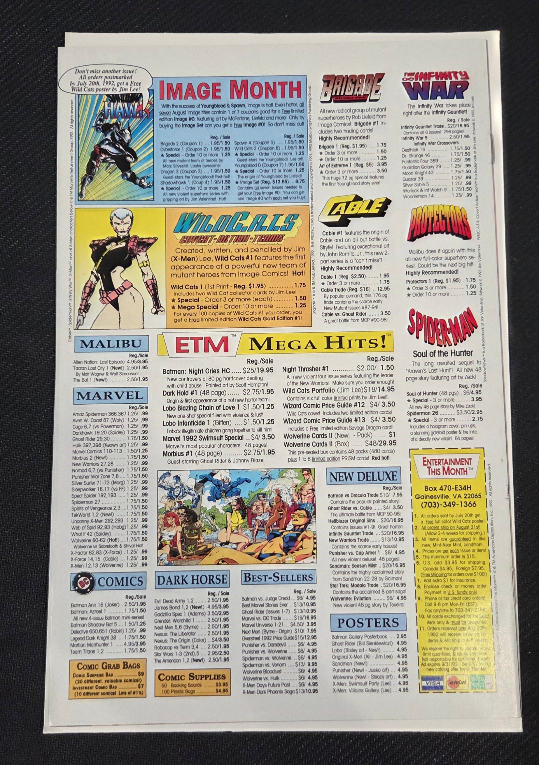 Spawn #2 1st Print (June 1992) Image Comics - Todd McFarlane Art Key Issue POS Nerds