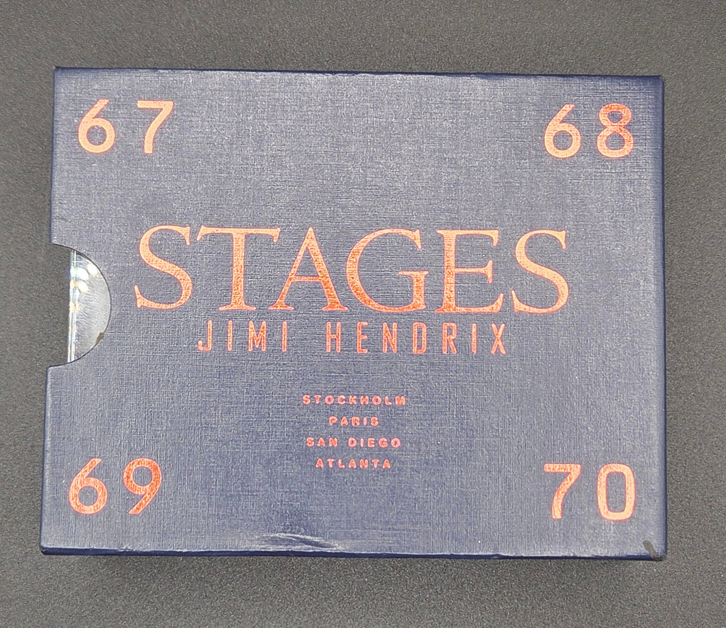 Stages Jimi Hendrix 4 Cassette Box Set- 67-70 POS Nerds