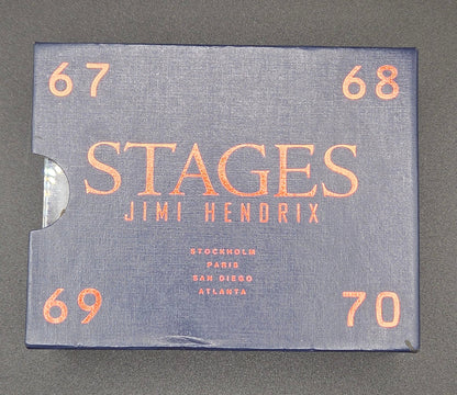 Stages Jimi Hendrix 4 Cassette Box Set- 67-70 POS Nerds