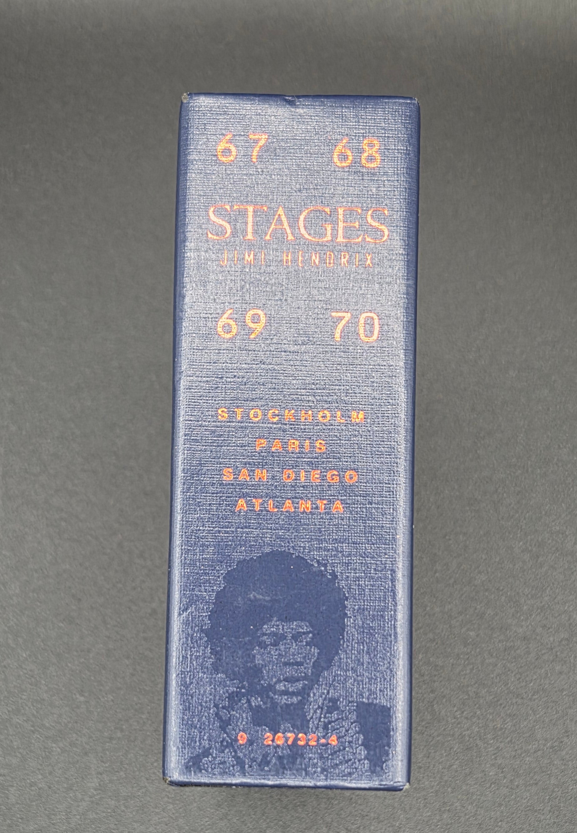 Stages Jimi Hendrix 4 Cassette Box Set- 67-70 POS Nerds