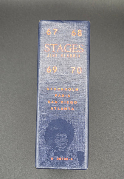 Stages Jimi Hendrix 4 Cassette Box Set- 67-70 POS Nerds