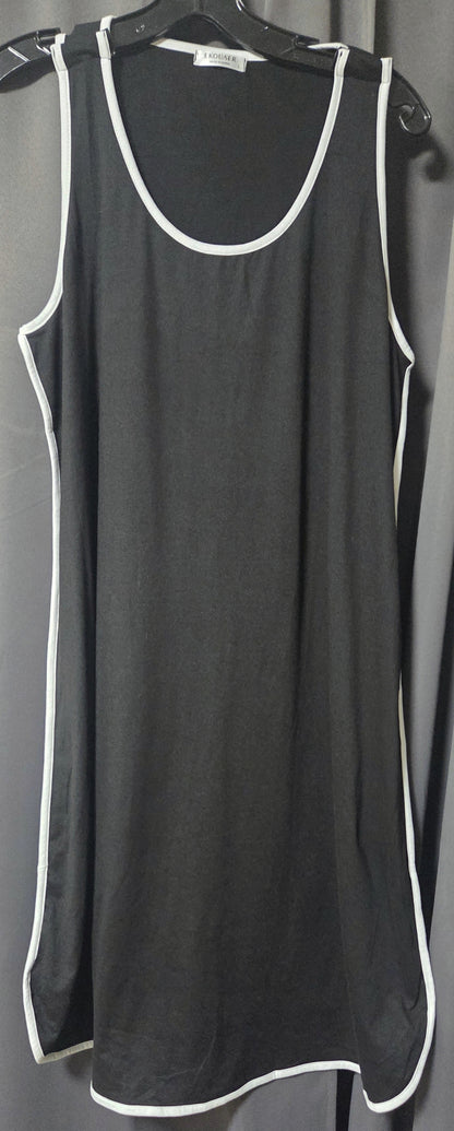 Ekouaer Labor & Delivery Gown- 3 in 1 Nursing/Breastfeeding/Nightgown - Size L POS Nerds