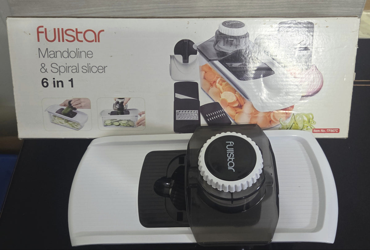 Fullstar 6-in-1 Mandoline Spiralizer Food Slicer POS Nerds