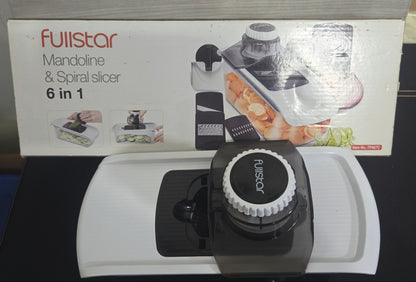 Fullstar 6-in-1 Mandoline Spiralizer Food Slicer POS Nerds