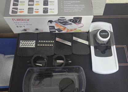 Fullstar 6-in-1 Mandoline Spiralizer Food Slicer POS Nerds