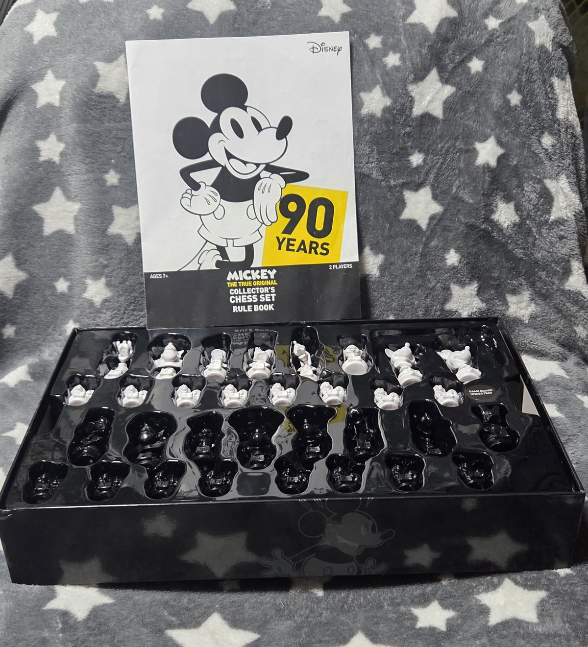 Disney Mickey Mouse The True Original Collector's Chess Set 90th Anniversary POS Nerds
