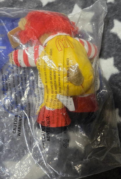 Build-A-Bear Workshop Ronald McDonald Bear- Brand New Sealed in Original Bag POS Nerds