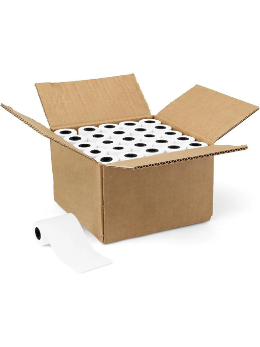 2 1/4" x 50' Thermal Paper Receipt Rolls (50 Rolls) POS Nerds