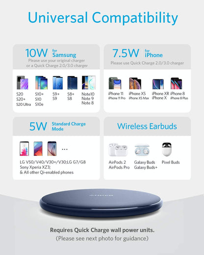 Anker <b>313</b> Wireless Charger (Pad) Anker