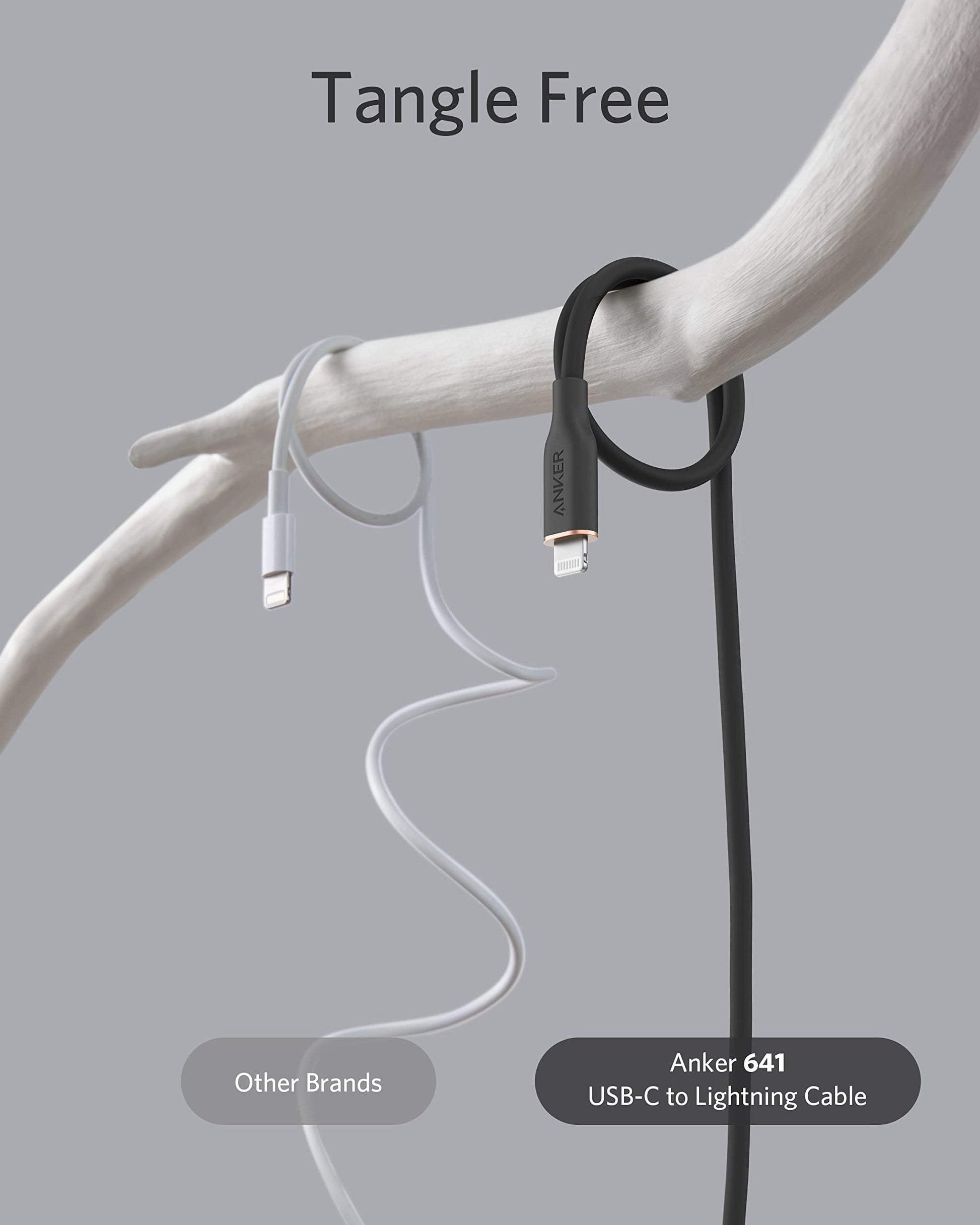 Anker <b>641</b> USB-C to Lightning Cable (Flow, Silicone) Anker