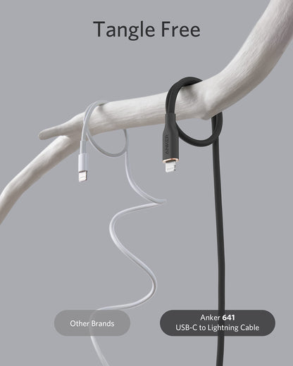 Anker <b>641</b> USB-C to Lightning Cable (Flow, Silicone) Anker