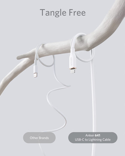 Anker <b>641</b> USB-C to Lightning Cable (Flow, Silicone) Anker