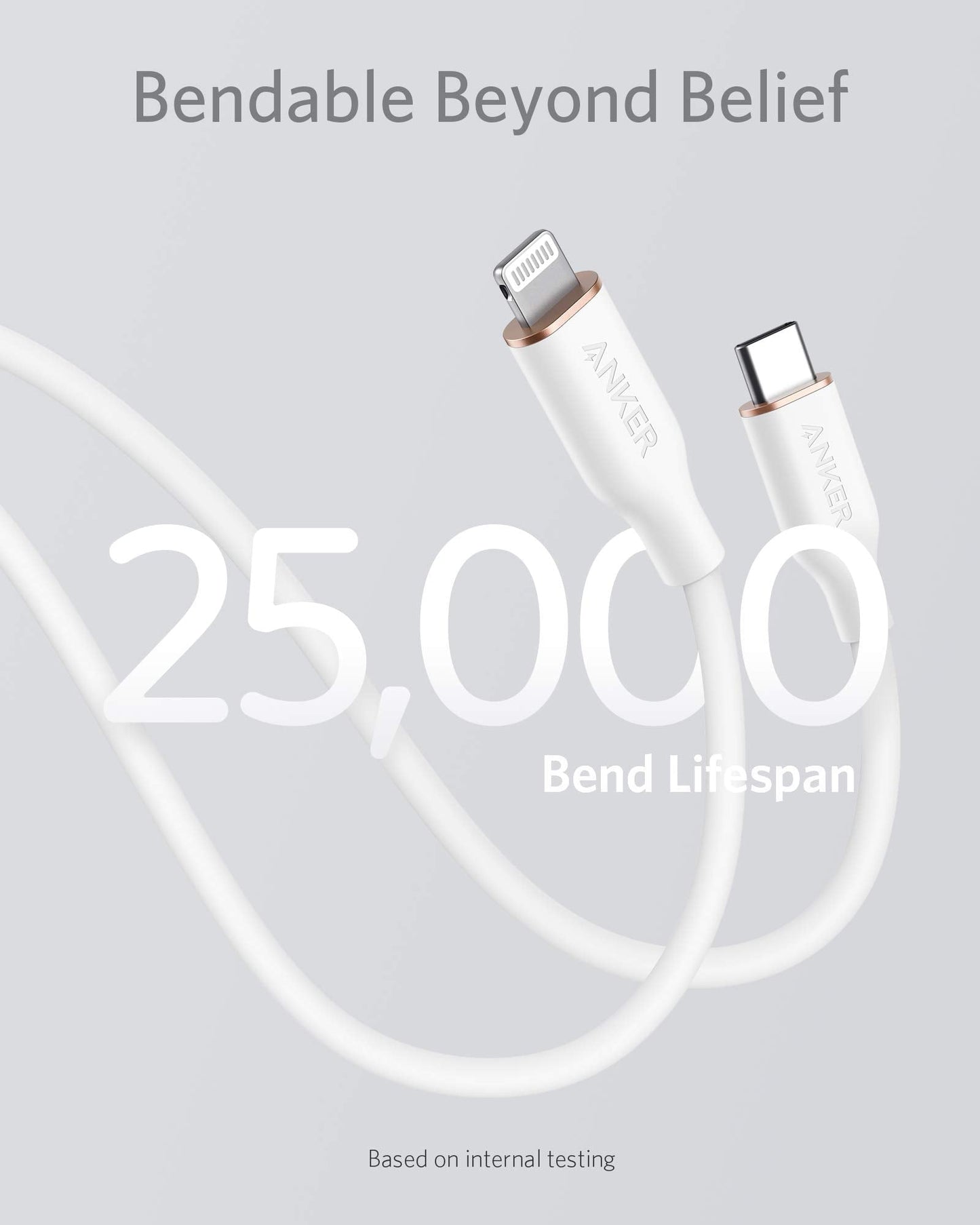 Anker <b>641</b> USB-C to Lightning Cable (Flow, Silicone) Anker