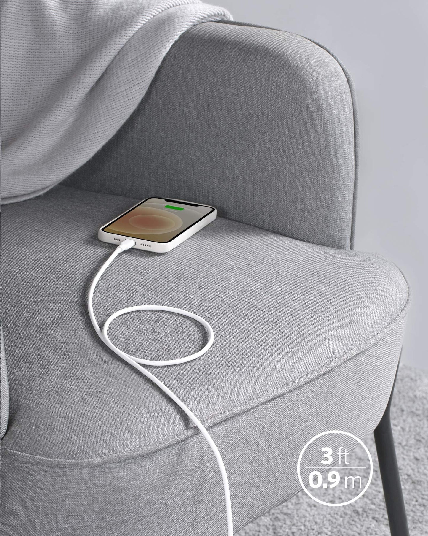Anker <b>641</b> USB-C to Lightning Cable (Flow, Silicone) Anker