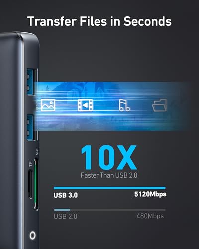 Anker <b>553</b> USB-C Hub (8-in-1) Anker