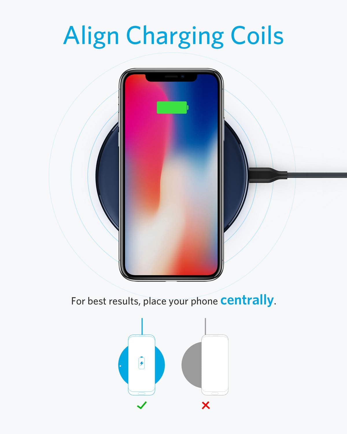 Anker <b>313</b> Wireless Charger (Pad) Anker