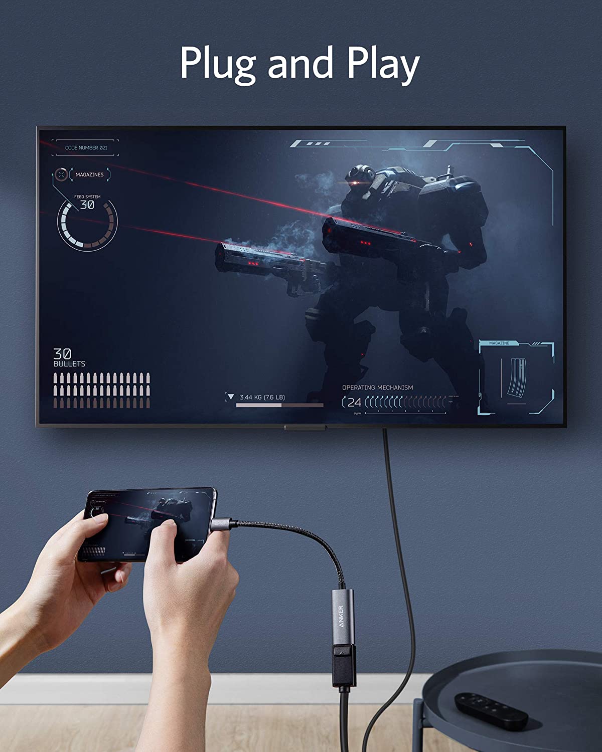 Anker <b>PowerExpand</b> USB-C to DisplayPort Adapter Anker