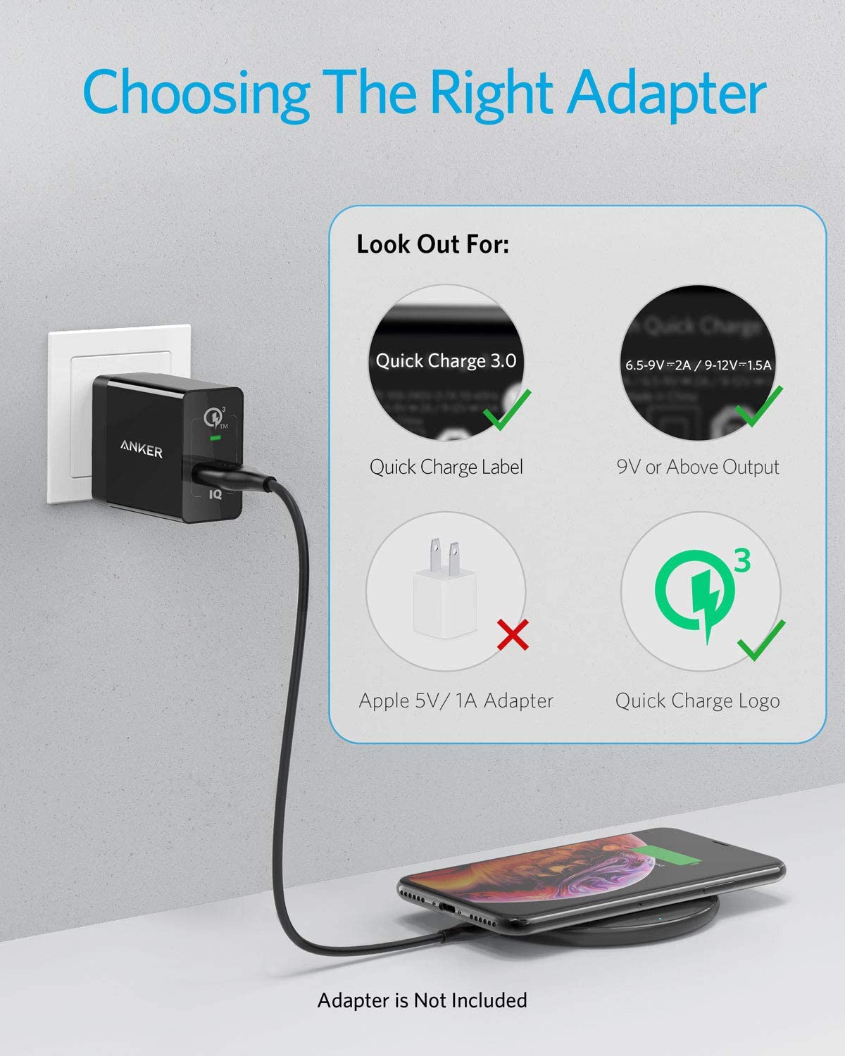 Anker <b>313</b> Wireless Charger (Pad) Anker