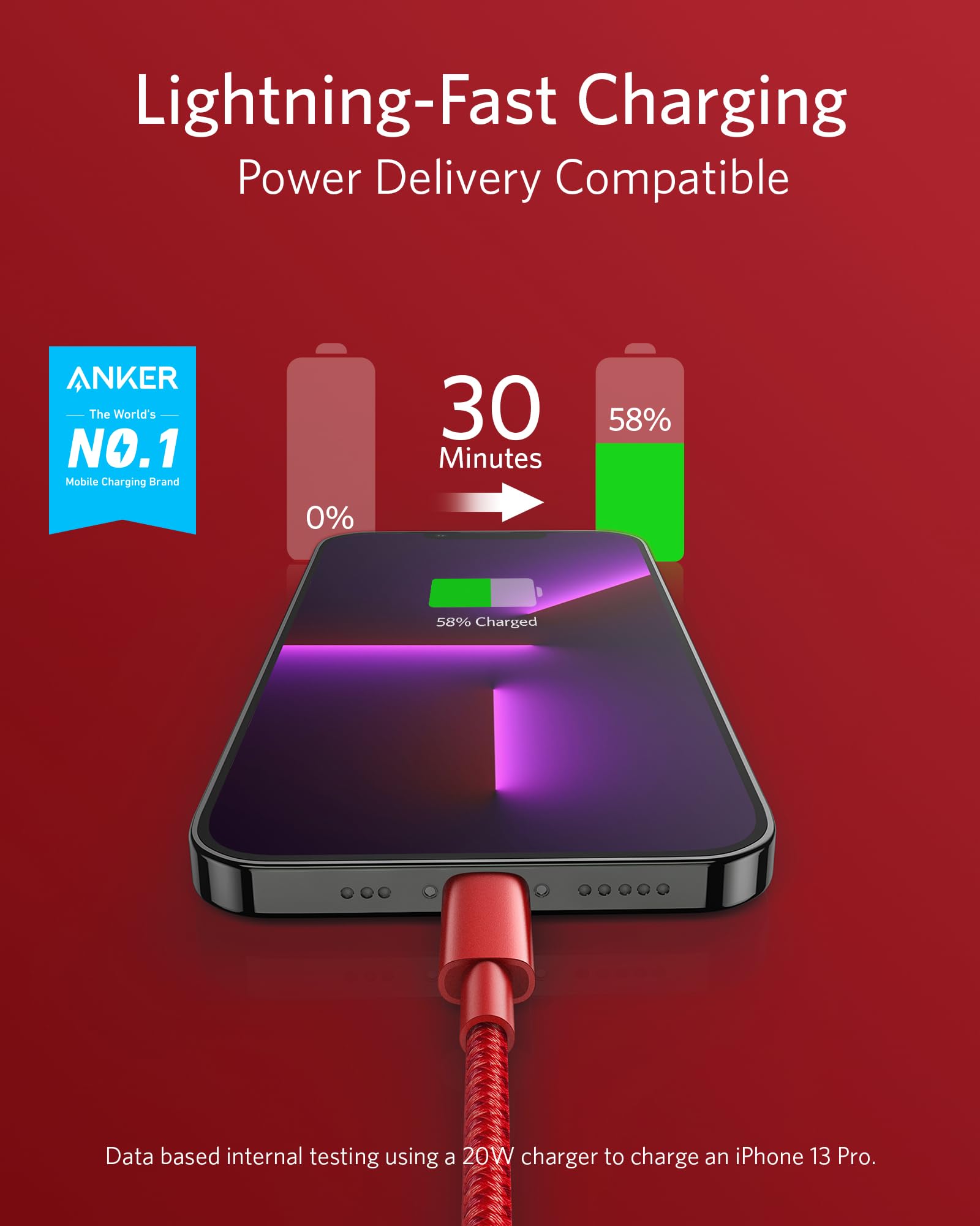 Anker <b>331</b> USB-C to Lightning Cable Anker