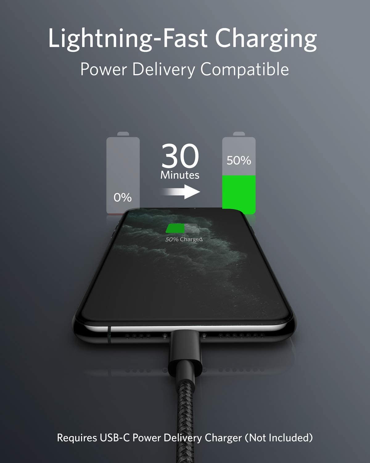 Anker <b>331</b> USB-C to Lightning Cable Anker