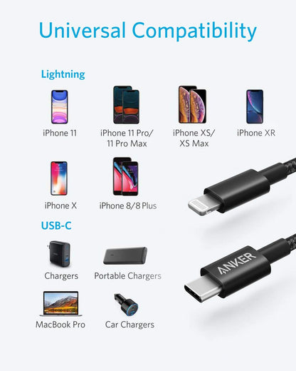 Anker <b>331</b> USB-C to Lightning Cable Anker