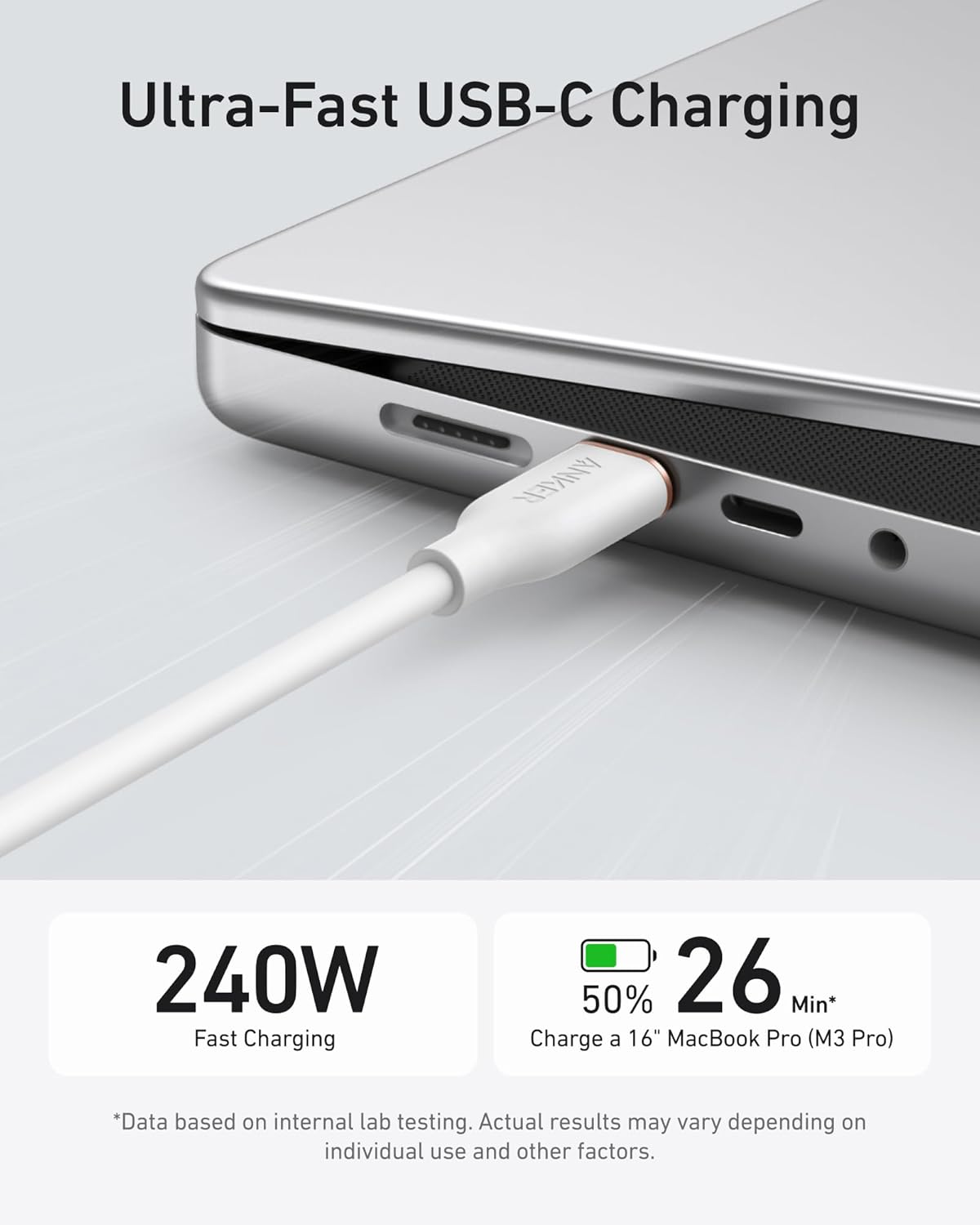 Anker <b>643</b> USB-C to USB-C Cable (Flow, Silicone) Anker