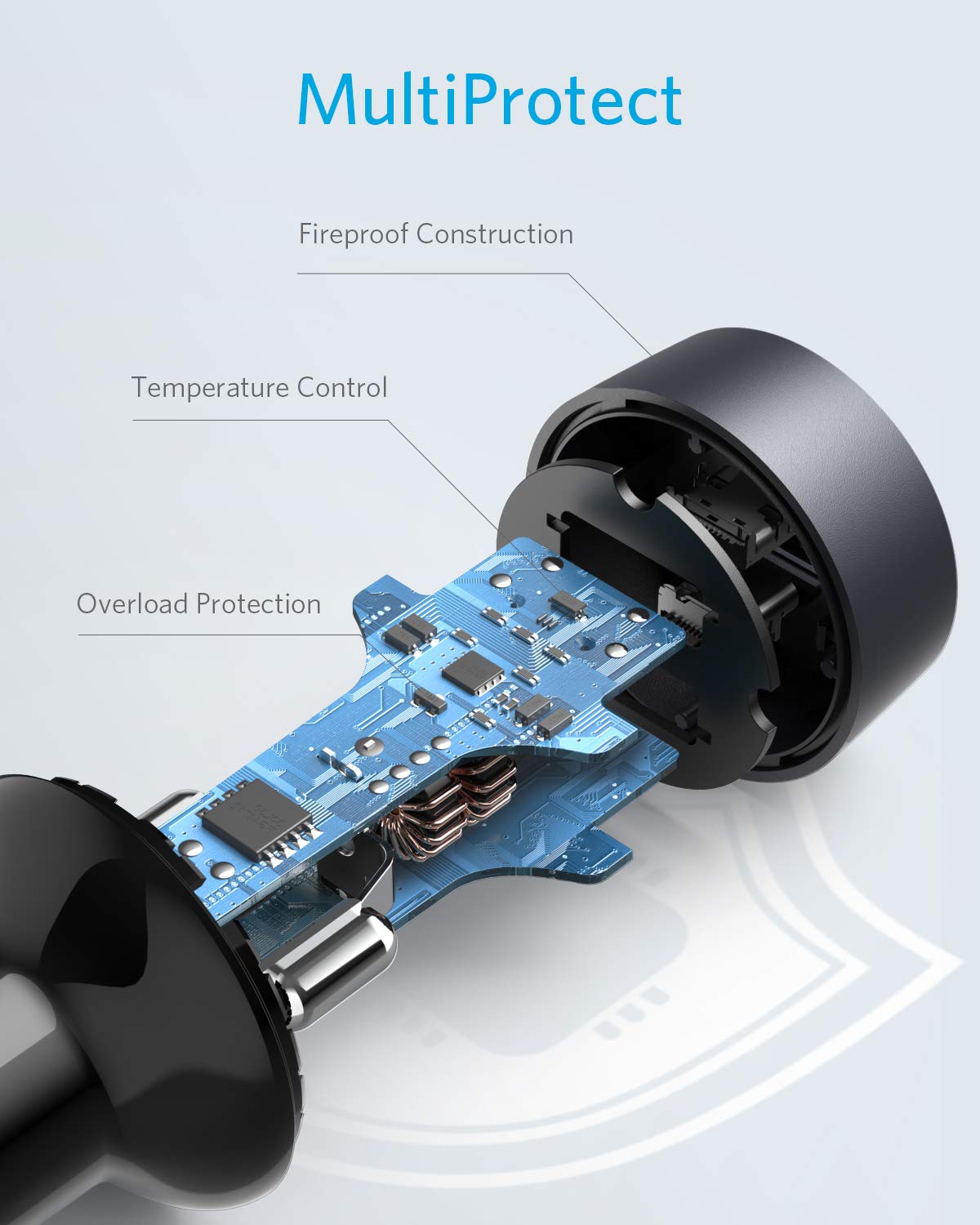 Anker <b>PowerDrive III</b> Duo USB-C Car Charger Anker